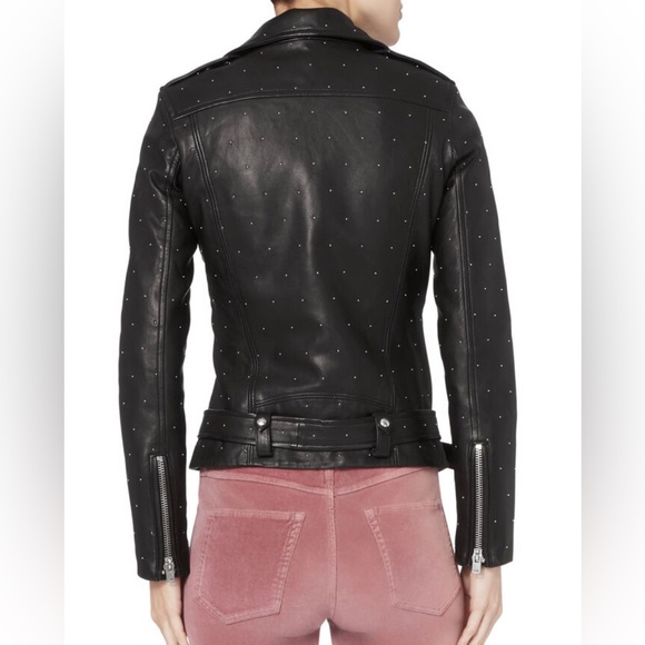 IRO studded leather jacket - Picture 3 of 5